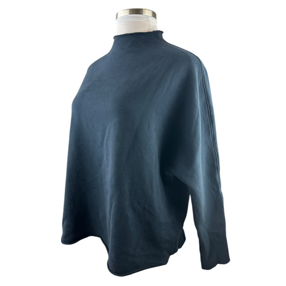 Frank & Eileen Effie Long Sleeve Funnel Neck Capelet Top Large *Read Description - Picture 4 of 16